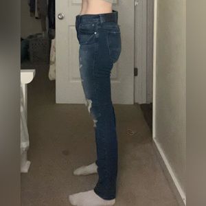 Pacsun Skinny Ripped jeans size 31x32